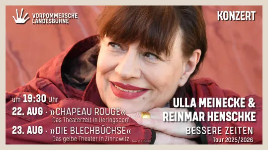 Ulla Meinecke & Reinmar Henschke - Bessere Zeiten - Tour 2025/2026