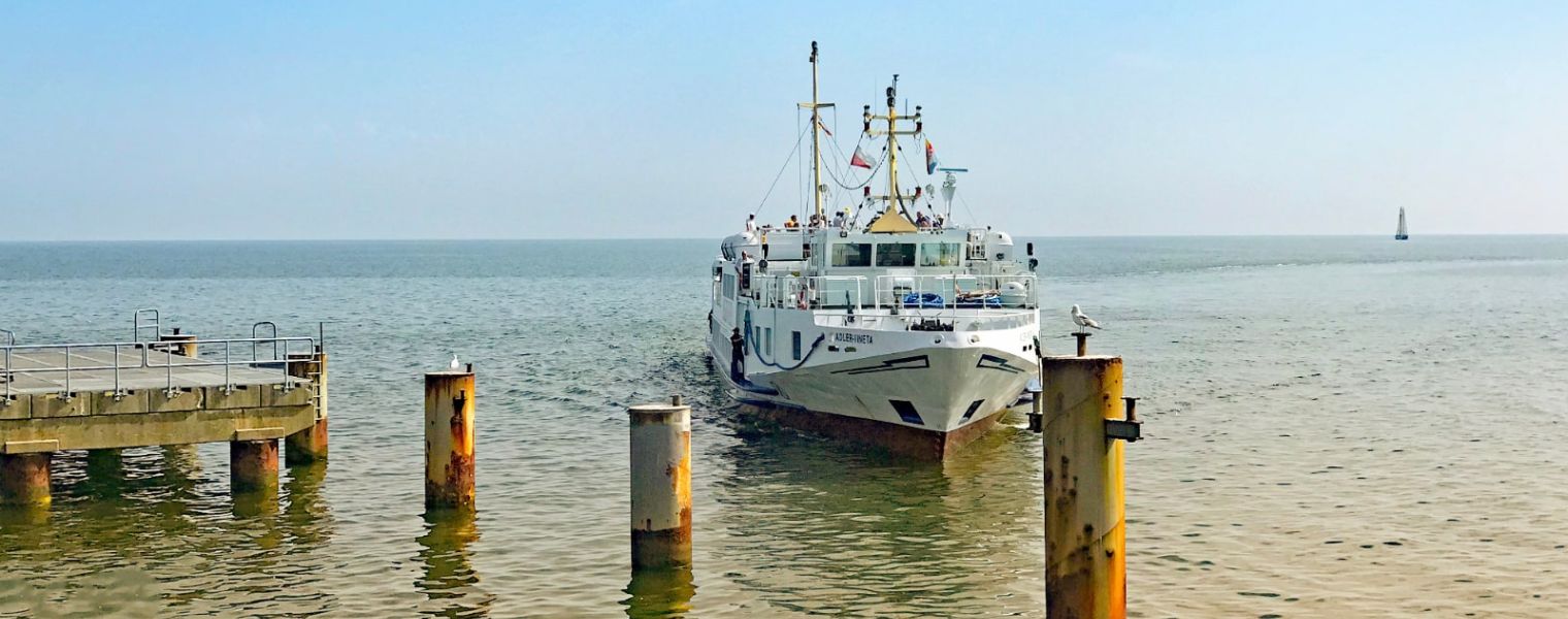 Ausflugsschiff & Hafen / Zinnowitz Ausflugsschiff für Ostseefahrten ab dem Hafen Zinnowitz – maritime Stimmung und Abenteuer beim Ostseeurlaub