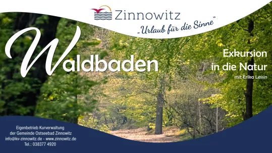 Waldbaden mit Erika Lessin