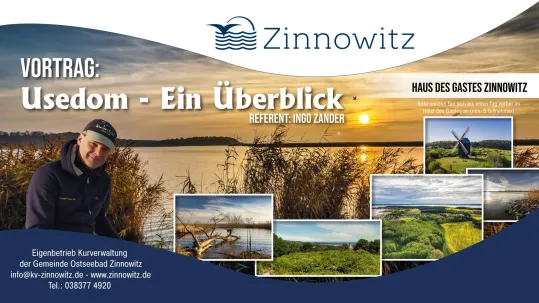 Vortrag: "Usedom – Ein Überblick" mit Ingo Zander