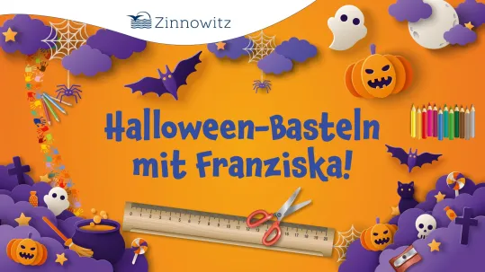 Halloween-Basteln mit Franziska