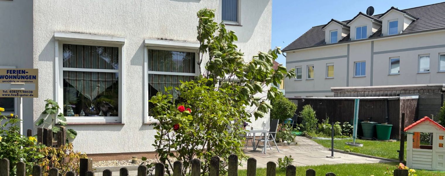 Ferienwohnung Peter in Zinnowitz mit großem Garten – perfekter Rückzugsort für Familien im Ostseeurlaub