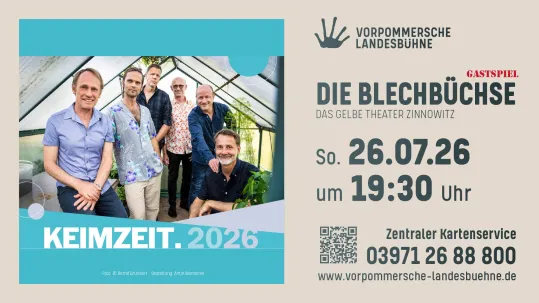 Keimzeit - Ach, die Menschen - Tour zum 14. Studioalbum