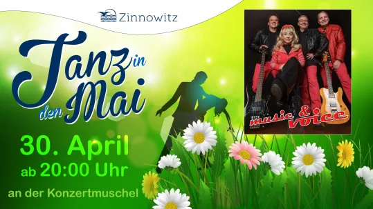 Tanz in den Mai mit der Partyband "Music & Voice"
