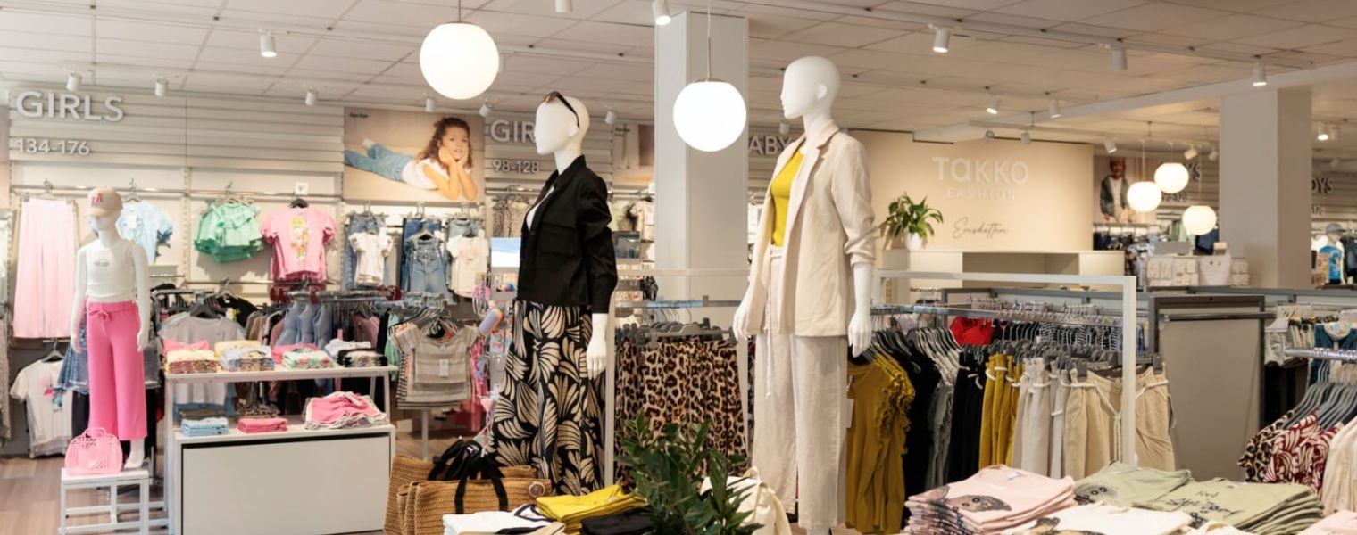 Shoppen in heller, freundlicher Atmosphäre im Takko Store – Einkaufserlebnis für Kinder und Familien