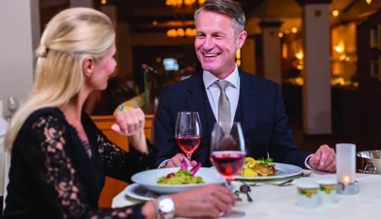 Restaurant des Hotels „Kleine Strandburg Zinnowitz“