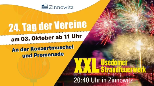 24. Tag der Vereine mit XXL Feuerwerk