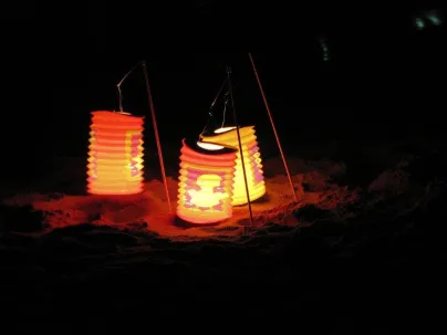 Lampion-Basteln für Kinder