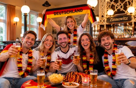 Deutschland – Curaçao live auf Großleinwand im Preussenhof