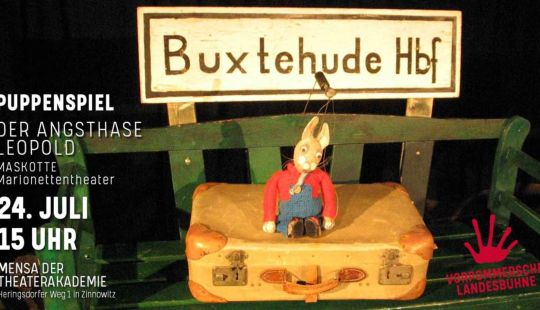 Ein liebevolles Figurenspiel über Mut, Angst und eine kluge Oma: „Der Angsthase Leopold“ begeistert Kinder ab 4 Jahren in der Mensa der Theaterakademie.