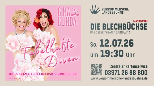 Fabelhafte Diven - Gina Colada & Glinda Glanz Tour 2026