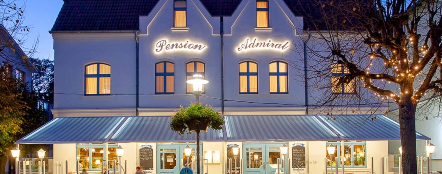 Einladende Pension Admiral mit gemütlichem Restaurant in Zinnowitz – lecker essen und entspannen in eurem Ostseeurlaub