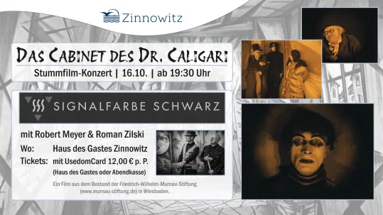 "Das Cabinet des Dr. Caligari" Stummfilm-Konzert