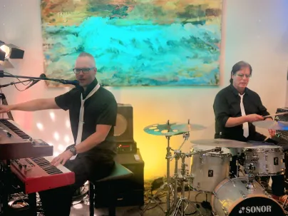 Galeriekonzert mit Charly und Robert