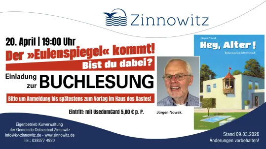 TU DIR GUT: "Hey, Alter!" Lesung mit Jürgen Nowak