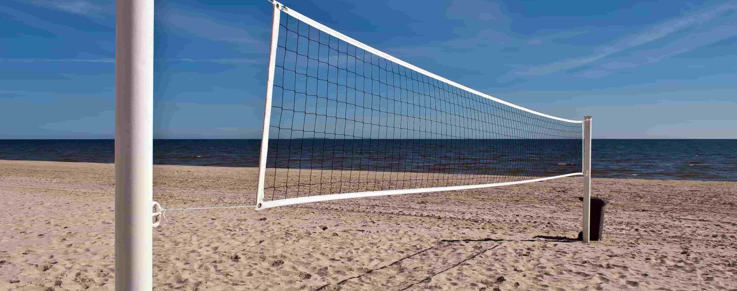 Beachvolleyballfeld am Sportstrand in Zinnowitz – aktiver Urlaub und Spielspaß direkt an der Ostsee