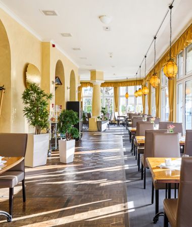 Schickes Restaurant Lineti in Zinnowitz mit elegantem Ambiente – feine Kulinarik im Ostseeurlaub