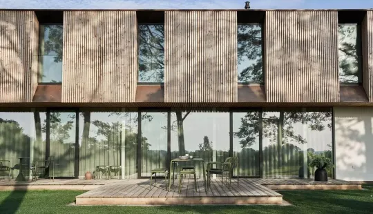 Modernes Panoramahaus von Maja Domizile in Zinnowitz – stylischer Ostseeurlaub mit Strandnähe