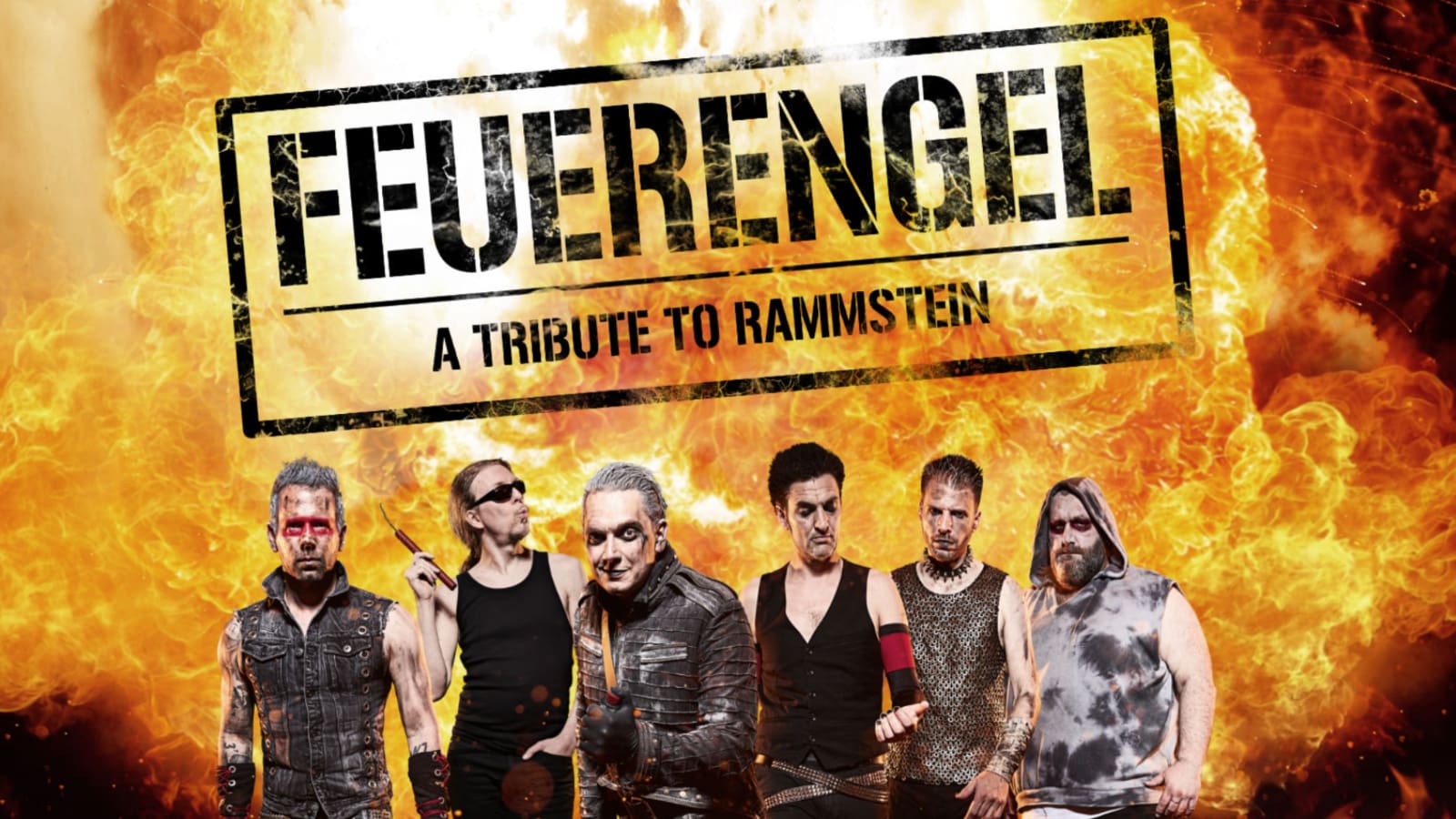 Feuerengel live in Zinnowitz – kraftvolle Tribute-Show mit den besten Rammstein-Hits und spektakulärer Bühnenshow bei Kurverwaltung Zinnowitz