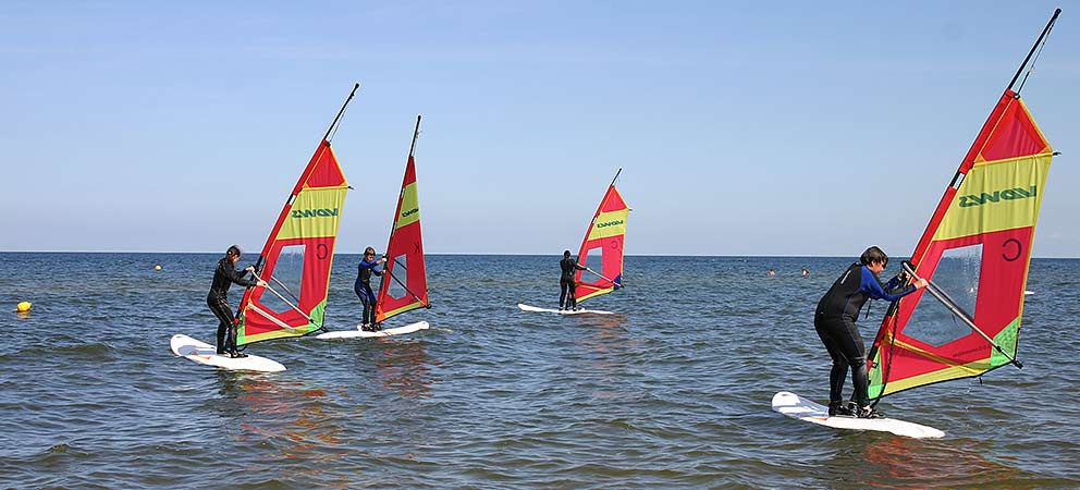 Bild: Sport am Zinnowitzer Strand